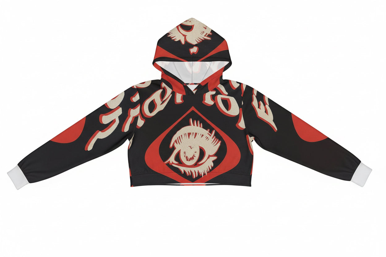 Women's Chiffon Cropped Jacket zipper coat