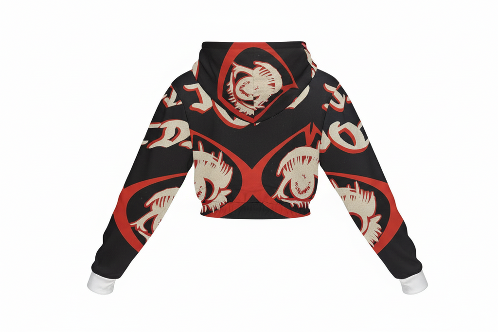 Women's Chiffon Cropped Jacket zipper coat