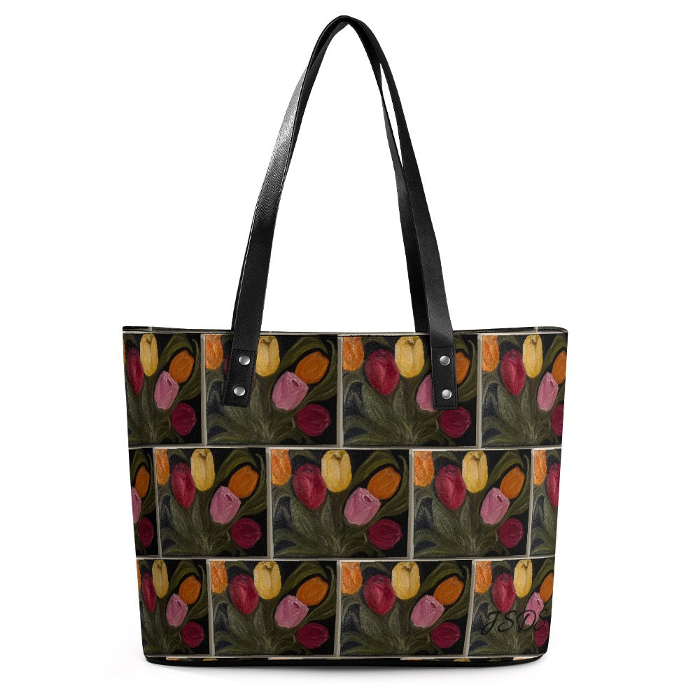 Leather lady's handbag