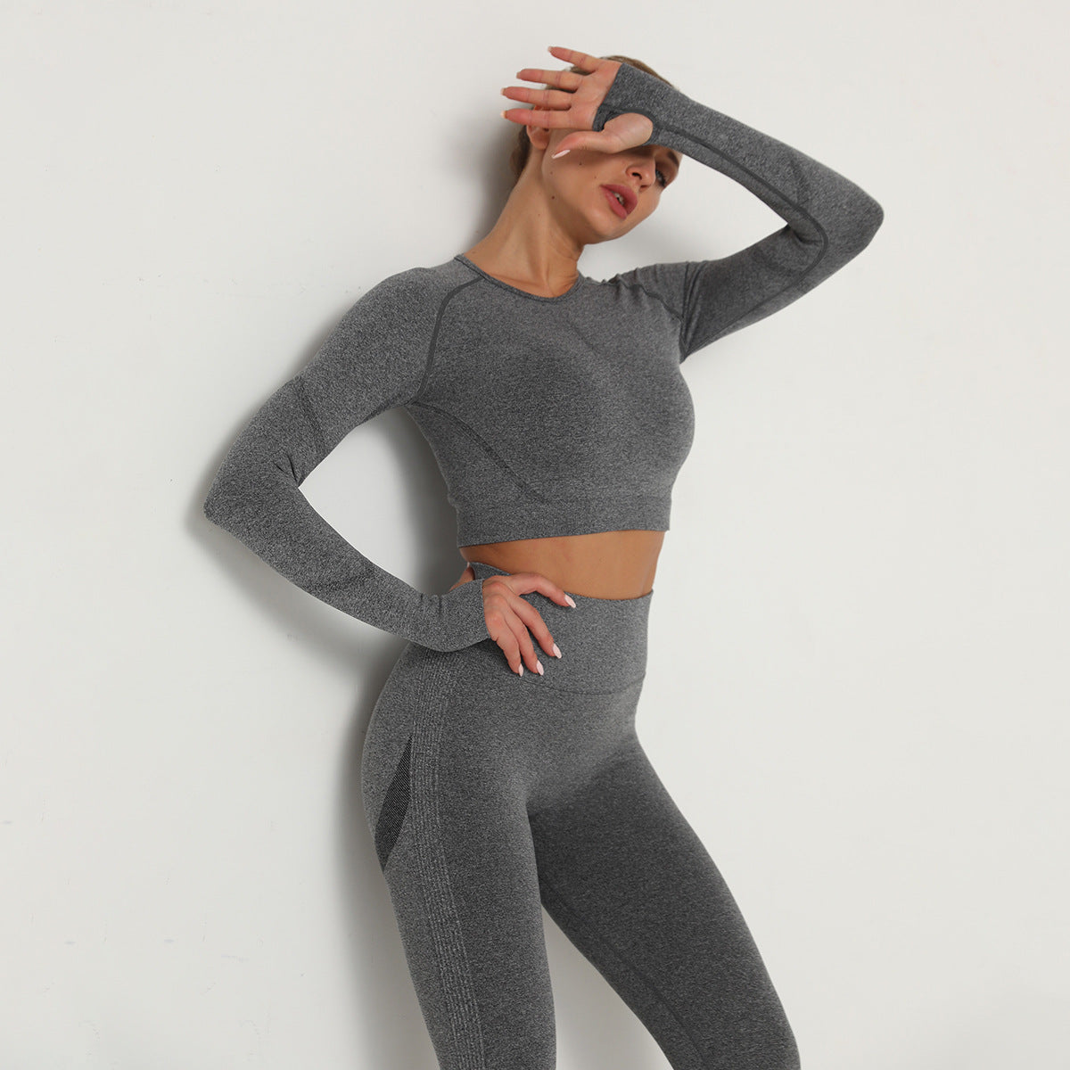 Yoga Clothing Set Sports Suit Women Sportswear Sports Outfit Fitness Set Athletic Wear Gym Seamless Workout Clothes For Women