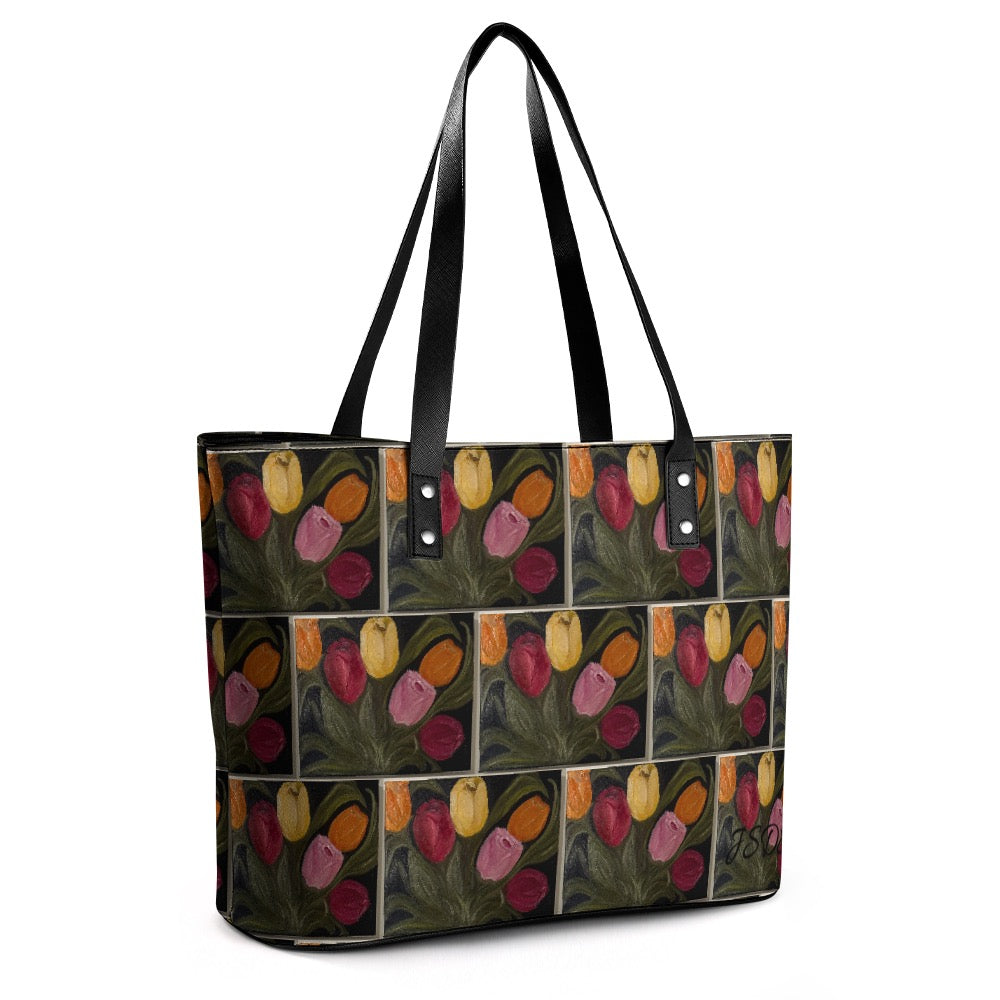 Leather lady's handbag