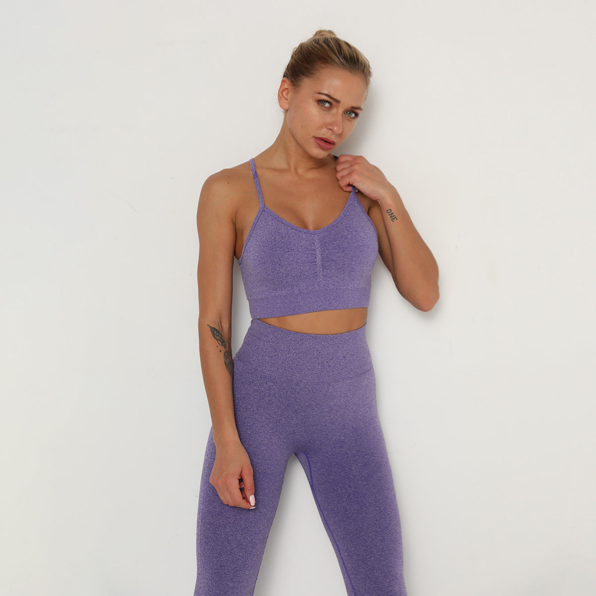 Yoga Clothing Set Sports Suit Women Sportswear Sports Outfit Fitness Set Athletic Wear Gym Seamless Workout Clothes For Women