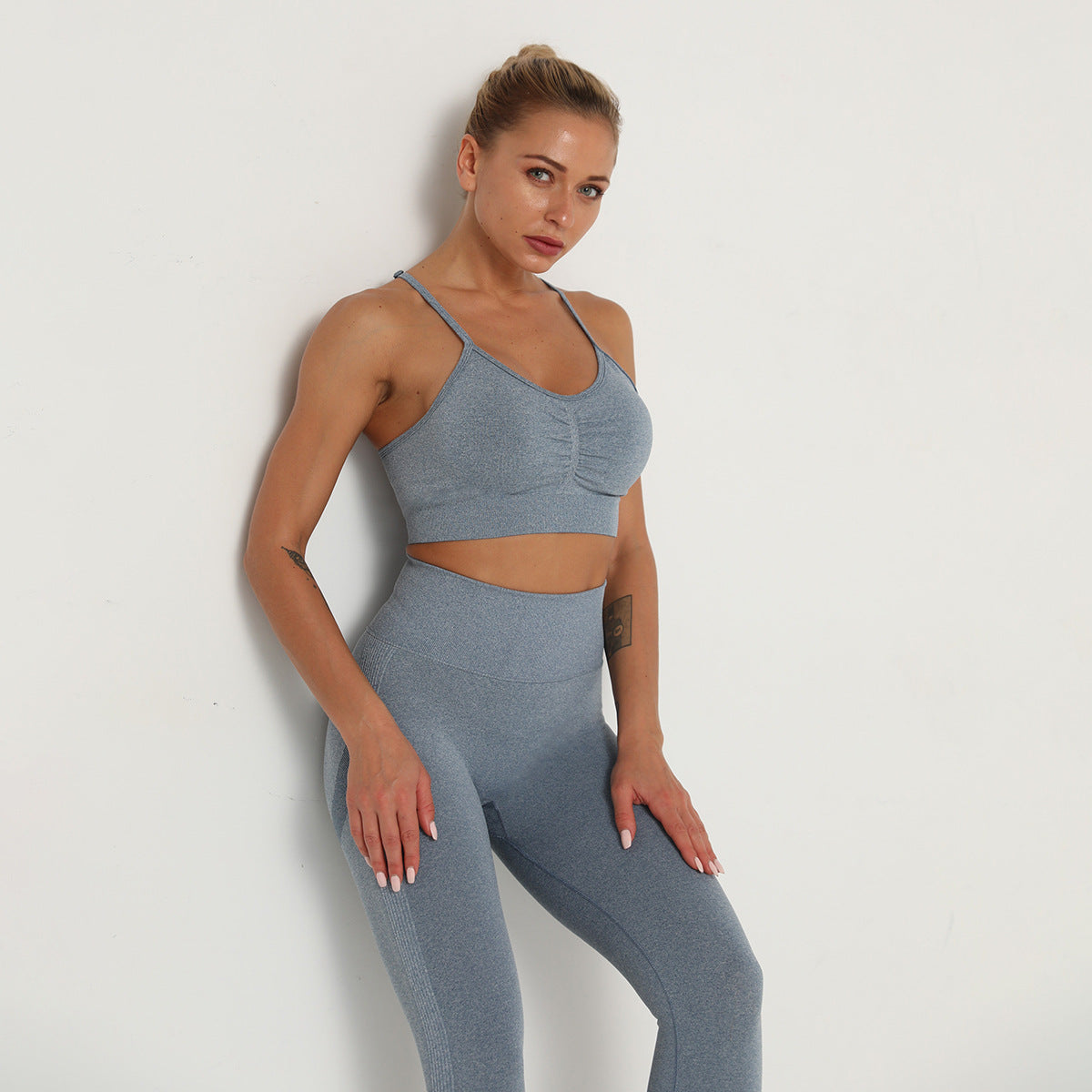 Yoga Clothing Set Sports Suit Women Sportswear Sports Outfit Fitness Set Athletic Wear Gym Seamless Workout Clothes For Women