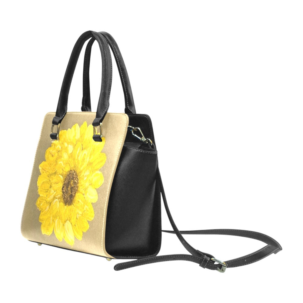 Rivet Shoulder Handbag